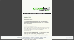 Desktop Screenshot of greenleafacademy.wordpress.com