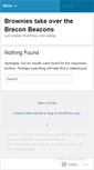 Mobile Screenshot of brownietakeover.wordpress.com