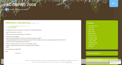 Desktop Screenshot of fkgunpad2008.wordpress.com