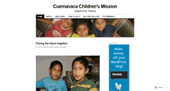 Desktop Screenshot of cuernavacakids.wordpress.com