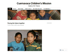 Tablet Screenshot of cuernavacakids.wordpress.com