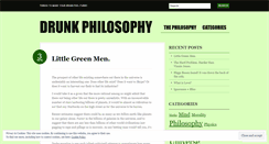 Desktop Screenshot of drunkphilosophyblog.wordpress.com