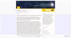 Desktop Screenshot of liberaleconomy.wordpress.com