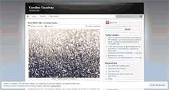 Desktop Screenshot of carolinetreadway.wordpress.com