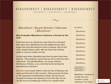 Tablet Screenshot of bikesdirectonline.wordpress.com