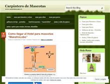 Tablet Screenshot of maestrolobo.wordpress.com