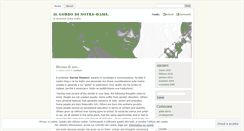 Desktop Screenshot of ilgobbodinotredame.wordpress.com