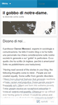 Mobile Screenshot of ilgobbodinotredame.wordpress.com