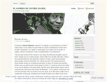 Tablet Screenshot of ilgobbodinotredame.wordpress.com