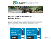 Tablet Screenshot of citylifeworldimpact.wordpress.com