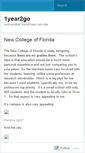 Mobile Screenshot of 1year2go.wordpress.com