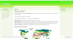 Desktop Screenshot of ecoamigos071.wordpress.com