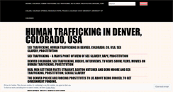 Desktop Screenshot of humantraffickingindenvercolorado.wordpress.com