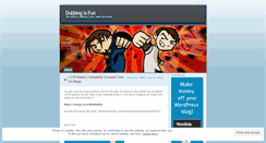 Desktop Screenshot of dubs.wordpress.com