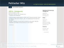 Tablet Screenshot of politischerwitz.wordpress.com