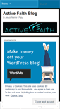 Mobile Screenshot of myactivefaith.wordpress.com
