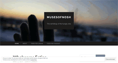 Desktop Screenshot of musesofnosh.wordpress.com