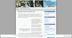 Desktop Screenshot of ellesmeresculpture.wordpress.com