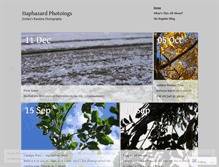 Tablet Screenshot of haphazardphotoings.wordpress.com
