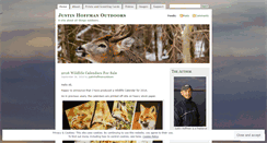 Desktop Screenshot of justinhoffmanoutdoors.wordpress.com