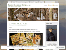 Tablet Screenshot of justinhoffmanoutdoors.wordpress.com