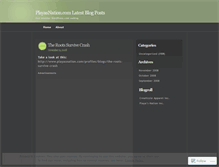 Tablet Screenshot of playasnation.wordpress.com