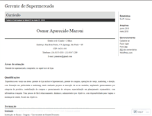 Tablet Screenshot of gerentesupermercado.wordpress.com