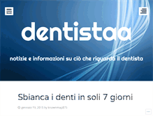 Tablet Screenshot of dentistaa.wordpress.com