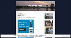 Desktop Screenshot of norlablog.wordpress.com