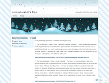 Tablet Screenshot of animationayshun.wordpress.com