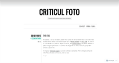 Desktop Screenshot of amintirifoto.wordpress.com