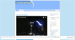 Desktop Screenshot of lateledehomer.wordpress.com