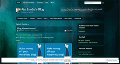 Desktop Screenshot of jimleeder.wordpress.com