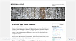 Desktop Screenshot of portuganobrasil.wordpress.com