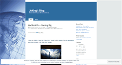 Desktop Screenshot of joking611.wordpress.com