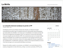 Tablet Screenshot of lamirillahuelva.wordpress.com