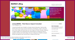 Desktop Screenshot of marscltd.wordpress.com