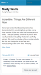 Mobile Screenshot of martinwolfe.wordpress.com