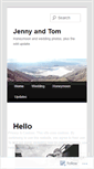 Mobile Screenshot of jennyandtom.wordpress.com