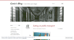 Desktop Screenshot of mightygenie.wordpress.com