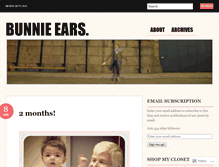 Tablet Screenshot of bunnieears.wordpress.com