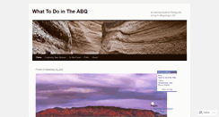 Desktop Screenshot of abqcitylife.wordpress.com