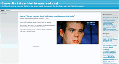 Desktop Screenshot of casenataleehollowaysolved.wordpress.com