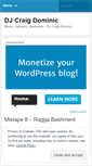 Mobile Screenshot of djcraigdominic.wordpress.com