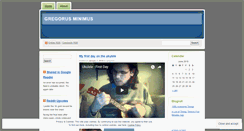 Desktop Screenshot of gregorus.wordpress.com