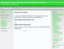 Tablet Screenshot of aliencg.wordpress.com