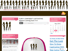 Tablet Screenshot of curvyconfidentcaptivating.wordpress.com