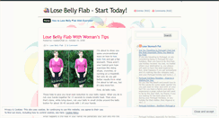 Desktop Screenshot of losebellyflab.wordpress.com