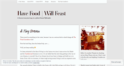 Desktop Screenshot of havefoodwillfeast.wordpress.com