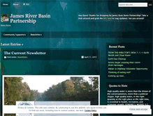 Tablet Screenshot of jamesriverbasin.wordpress.com